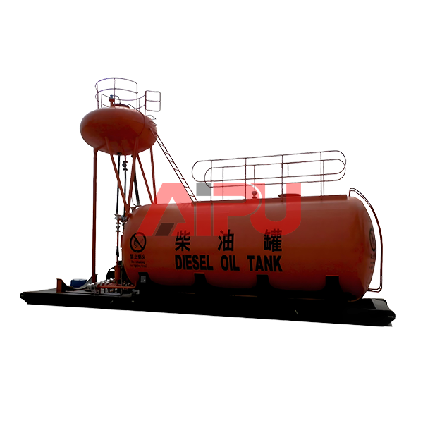 Elevated Oil Tank