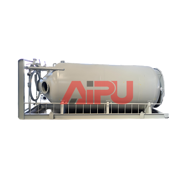 Vertical Ash Discharge Tank