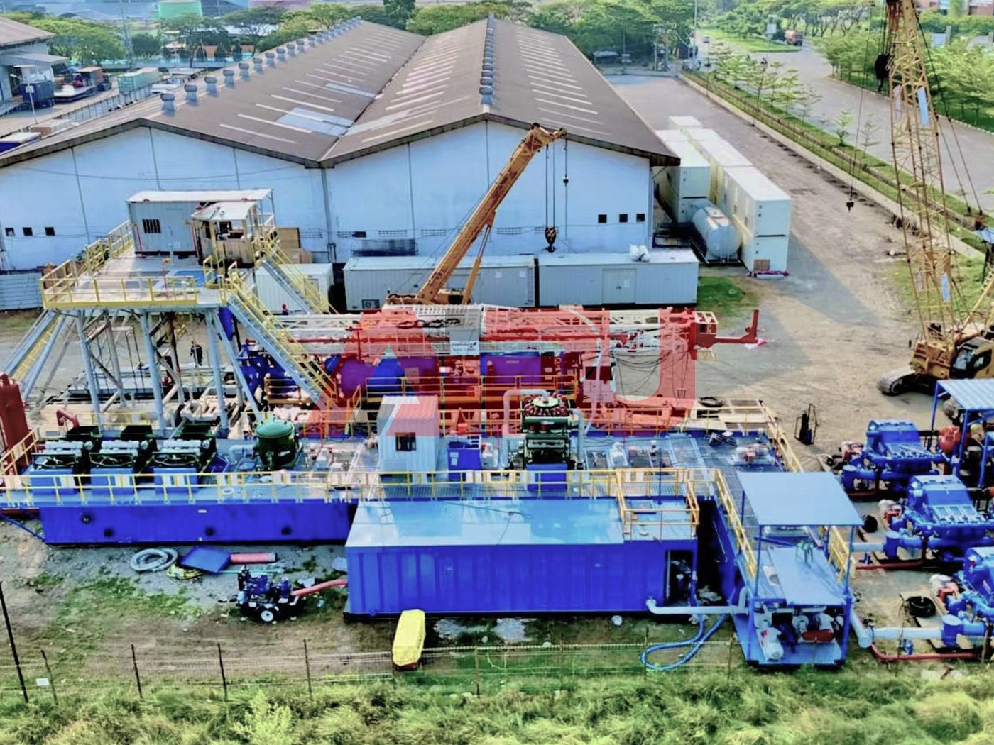 Indonesia 750 Workover Rig Site
