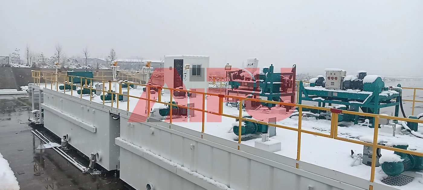 Hebei Customer ZJ70 Solids Control System Commissioning Site