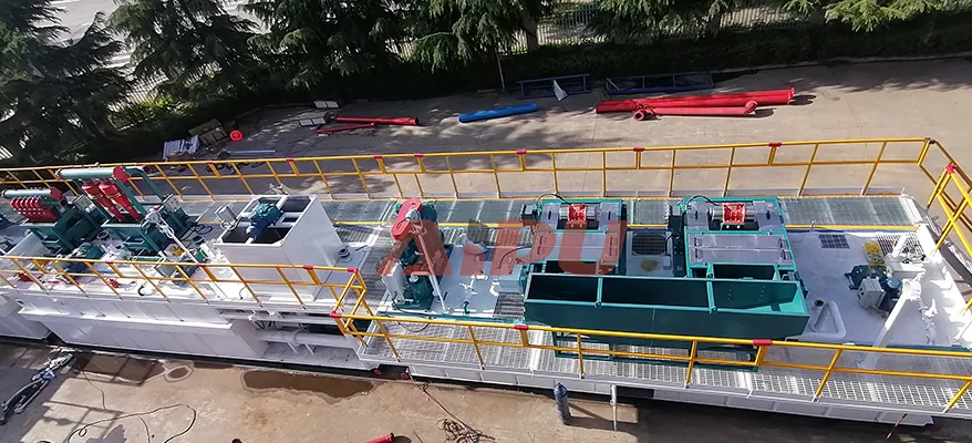 Baoji ZJ50 solids control system view 2