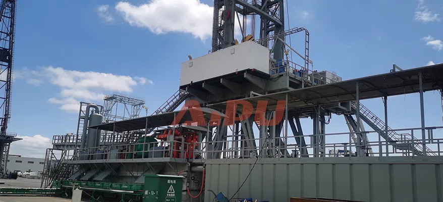 Honghua Nigeria ZJ50 Solids Control System view 4