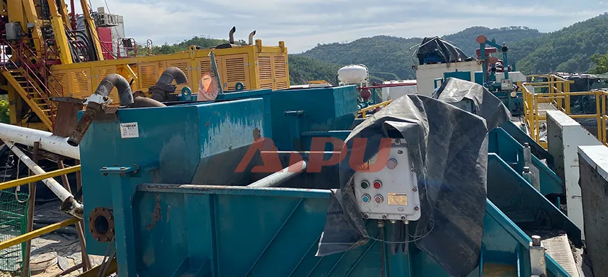 Hydraulic drilling rig for coalbed methane on-site view 3