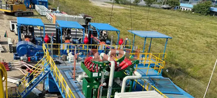 Indonesia 750 Workover Rig Site