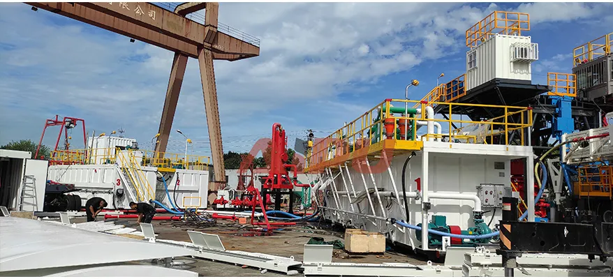 Kuwait 750 workover rig system view 2