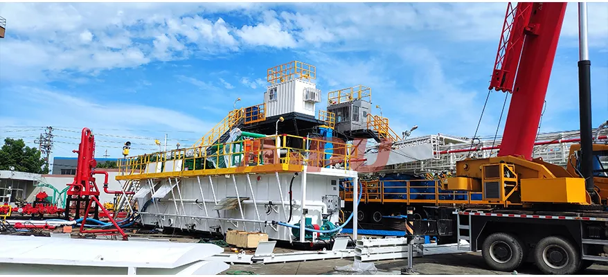 Kuwait 750 workover rig system view 3