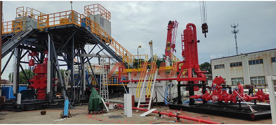 Kuwait 750 workover rig system view 5