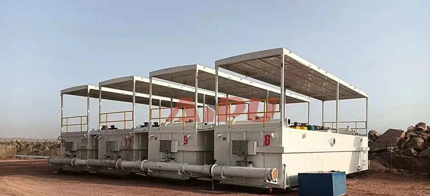 Mexico ZJ90 solids control system site view 3