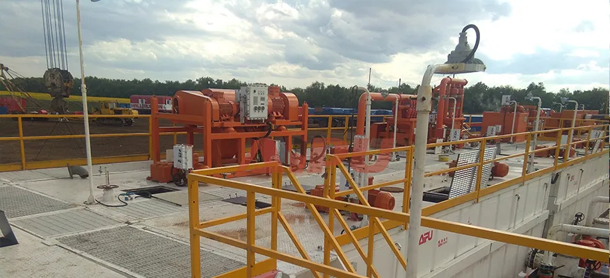 Russian low-temperature solid control system view 2