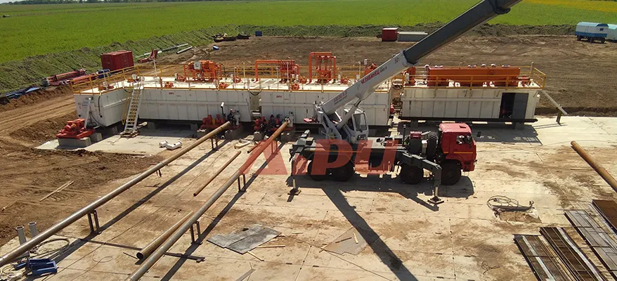 Russian low-temperature solid control system view 4