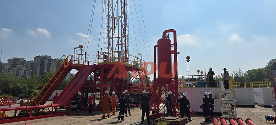 XJ450 Solids Control System Installation & Debug