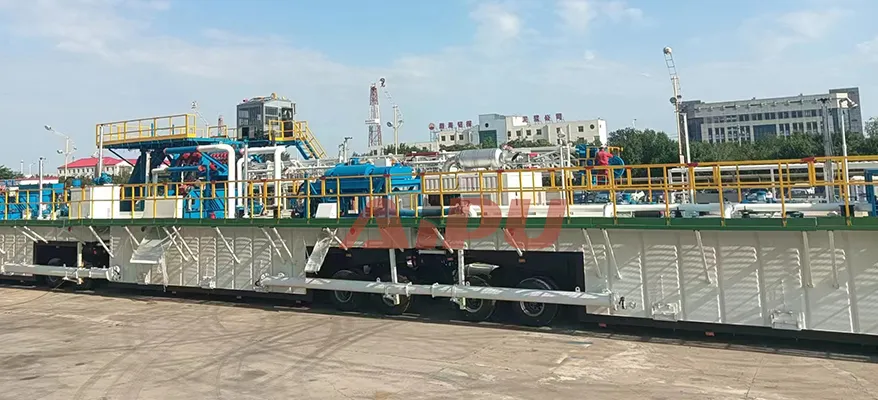 Vehicle-mounted solids control system view 3