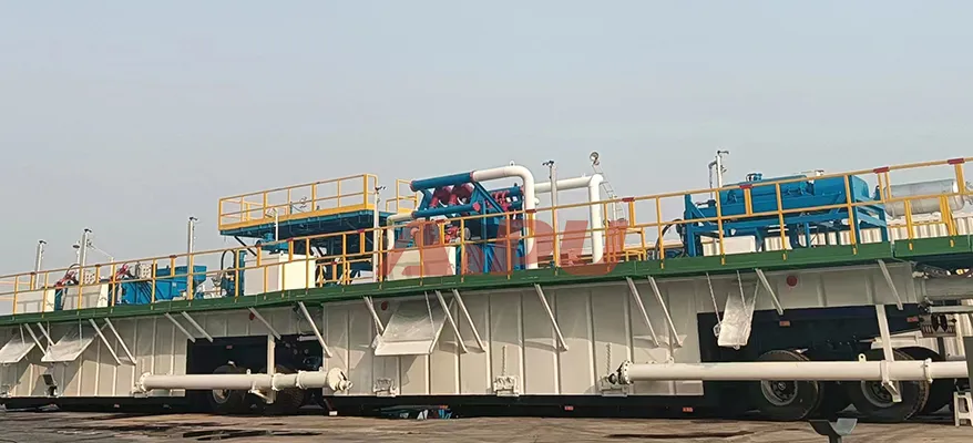 Vehicle-mounted solids control system view 5