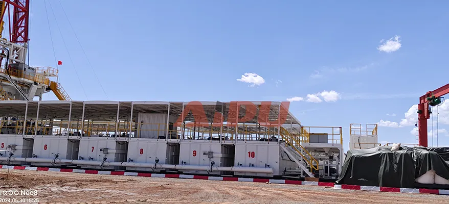 Xinjiang ZJ90 Solids Control System Site