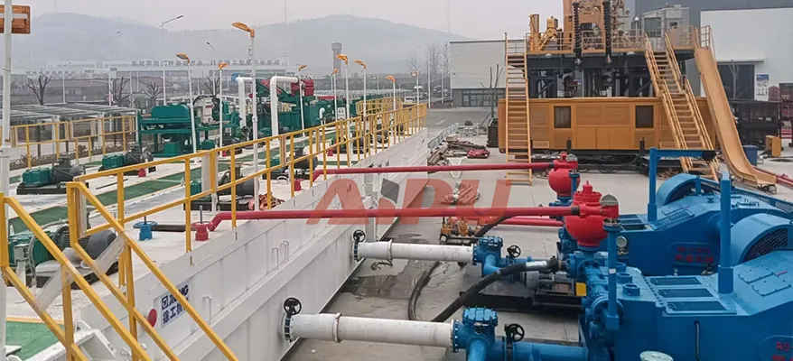 XSM2250 Modular Rig Mud Solids Control System - Shanxi Site