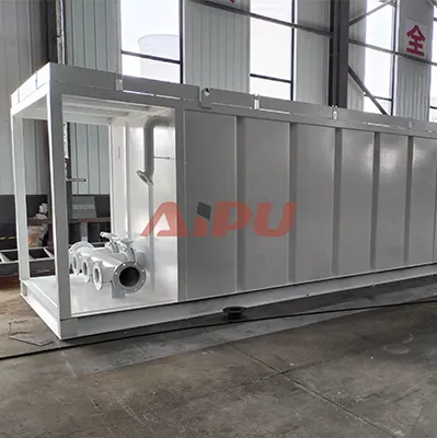 Cementing Water Tank - Side View