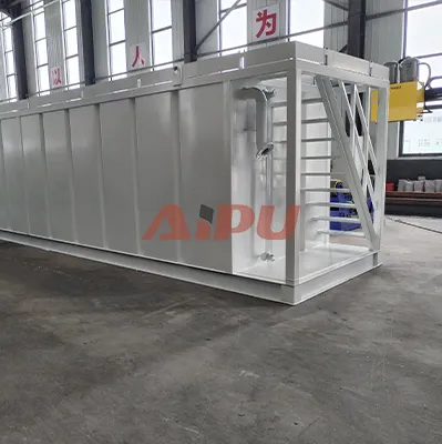 Cementing Water Tank - Installation Setup