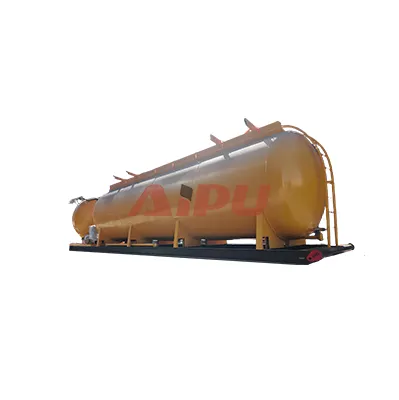 Elevated Oil Tank - Side View