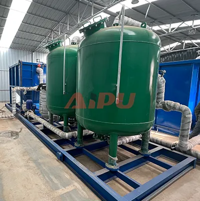 Fracturing Flowback Fluid Treatment System - On-site Installation