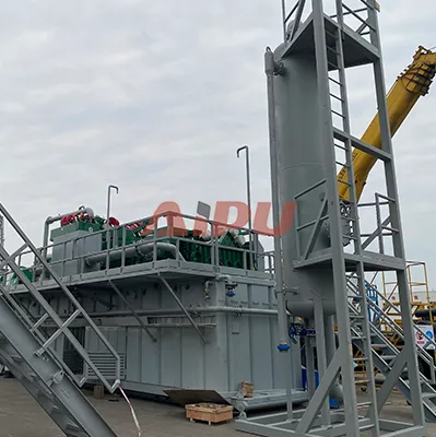 Mud Circulation Tank - Easy maintenance access