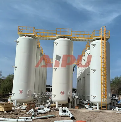 AIPU Mud Plant - Mixing Tanks