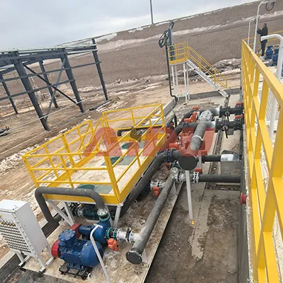 AIPU Mud Plant - Piping System