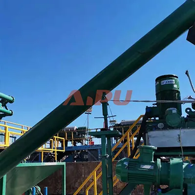 Oil-Based Mud Zero-Discharge System - Conveyor System