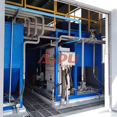 AIPU Oily Sludge Reduction Treatment System - Modular Design
