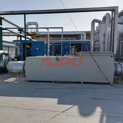 AIPU Oily Sludge Treatment System - Field Operation