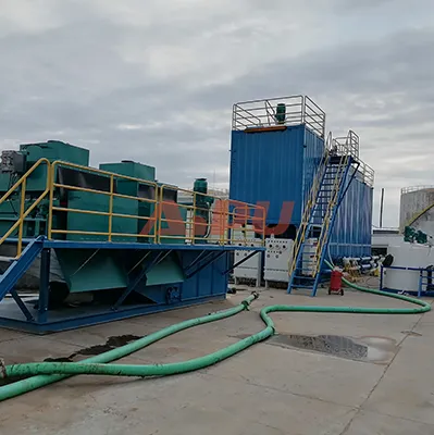 AIPU Oily Sludge Reduction Treatment System - Skid Mounted