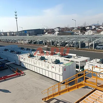 AIPU Solids Control System - Equipment Integration