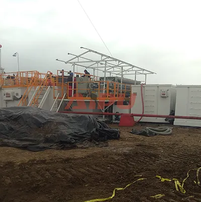 AIPU Water-Based Mud System - Collection Tanks